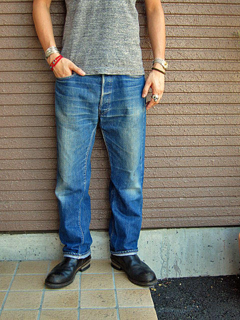 W28/L28]60s Vintage Levi´s 501 ビッグE-