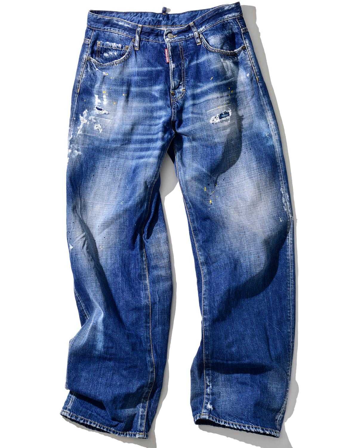 DSQUARED2 ディースクエアード ワイドデニム ROADIE JEAN