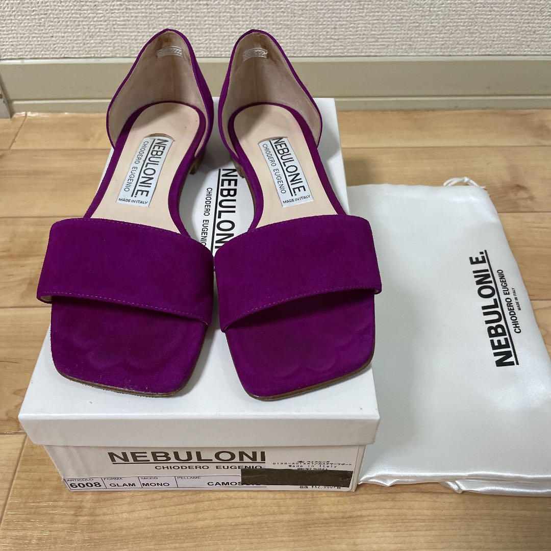 32%割引ブラック系,23cm2021人気の 大幅値下げ ¥51700 ネブローニ 純正直送 ネブローニ バックストラップサンダル 36未使用品 大幅値下げ ¥51700 ハイヒール/パンプス