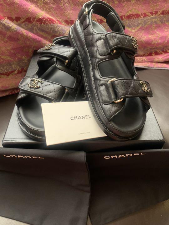 ください CHANEL - CHANEL シャネル キャビアスキン フットベット 