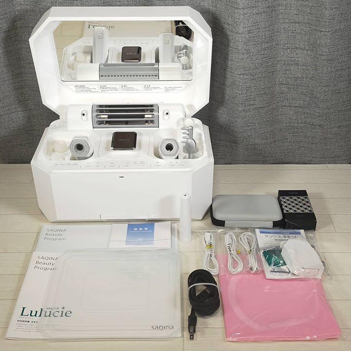 贈与 Lulucie ルルシェ サキナ saqina 総合美顔器 2021年購入 sushitai