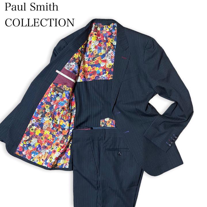 割引50％ Paul Smith 花柄裏地 スーツ セットアップ テーラードジャケット