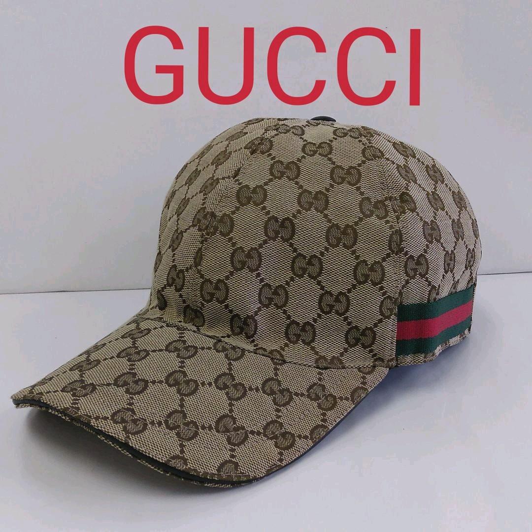 高級品販売 GUCCI キャップ グッチ 帽子 美品 キャップ