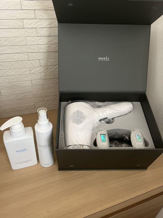 オンライン卸売 <未使用>専用ローション付! ミュゼ家庭用脱毛器 フル ...