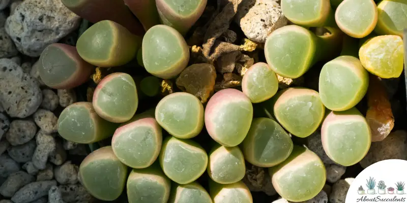 Fenestraria rhopalophylla plant