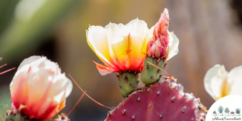 Opuntia macrocentra succulent